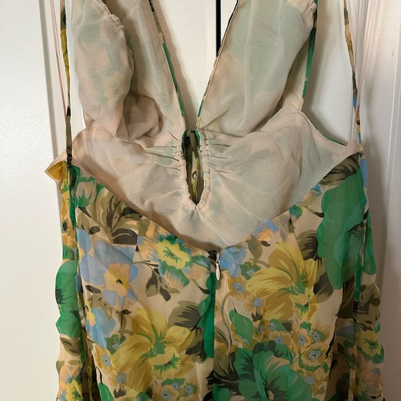 ASTR The Label Women's Green Multi Aneira Dress Size S - Picture 12 of 12